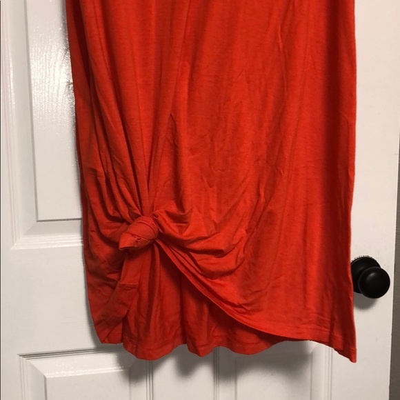 Women’s Bright Orange Maxi skirt Size M - Picture 2 of 6